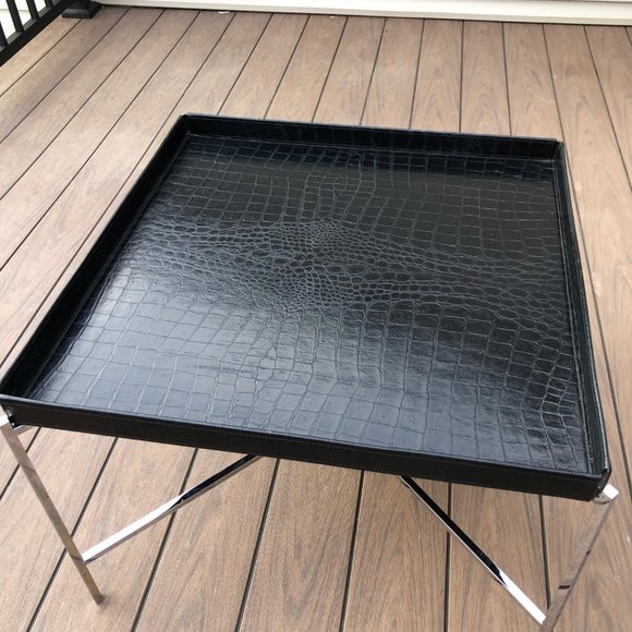 Fendi Rare Alligator Coffee Table - Picture 5 of 12